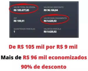 Método Viva Sempre com Dinheiro Vale a Pena? Funciona? Negociação de Dívidas com a Nádia Pace 2026 5 acordo 105 mil